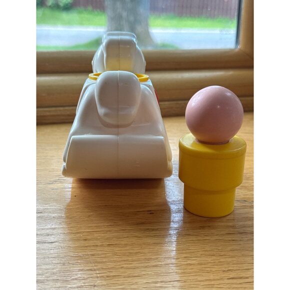 Vintage Fisher Price Rocking Horse & Little People Baby Figure 1029 1989 Collect - Picture 5 of 7